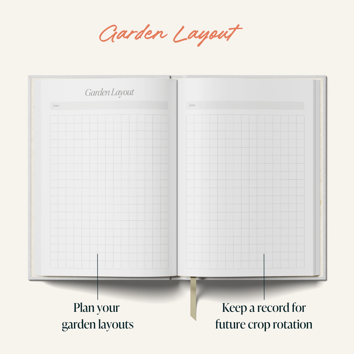 Gardening Journal (A5) - Olive Green