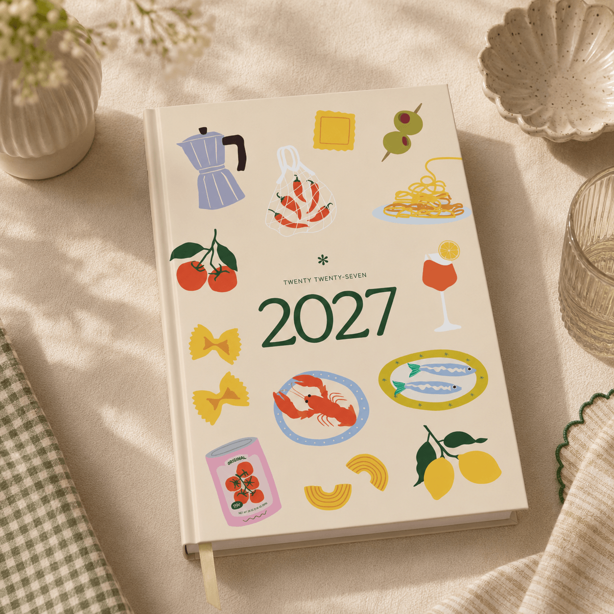 2027 A5 Weekly Planner – La Dolce Vita