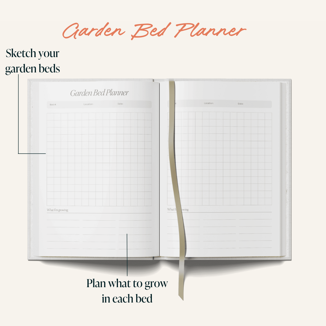 Gardening Journal (A5) - Olive Green