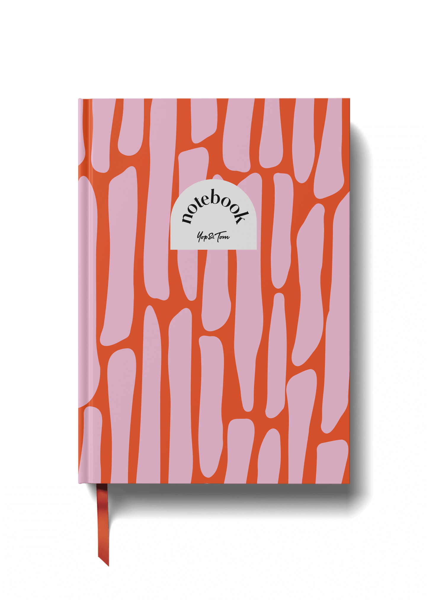 Lined Notebook (A5) - Pink Pebbles