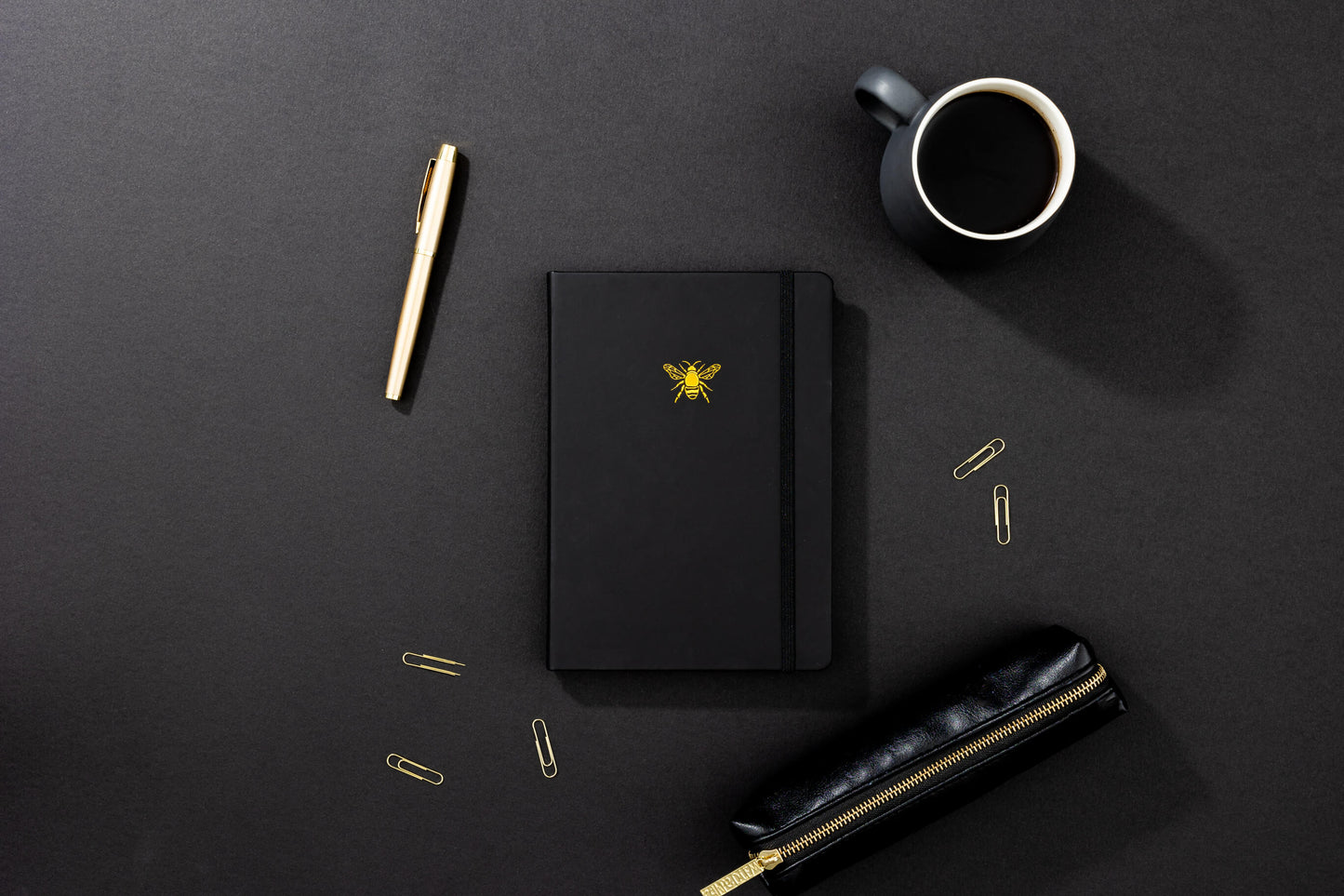 A5 Dotted Notebook - Bee