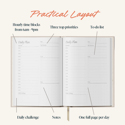 Daily Planner - A5 - Botanical