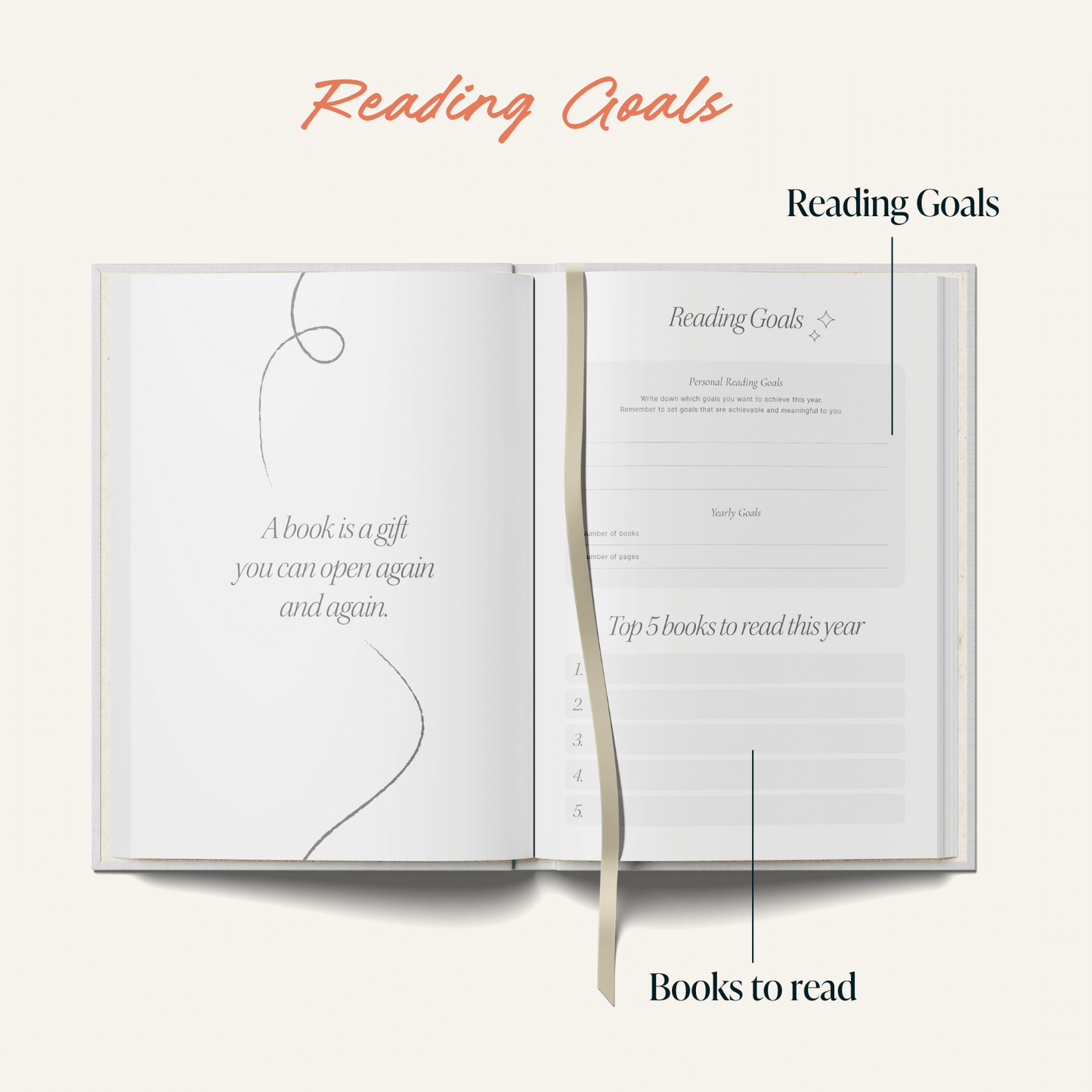 Reading Journal - Read More Books