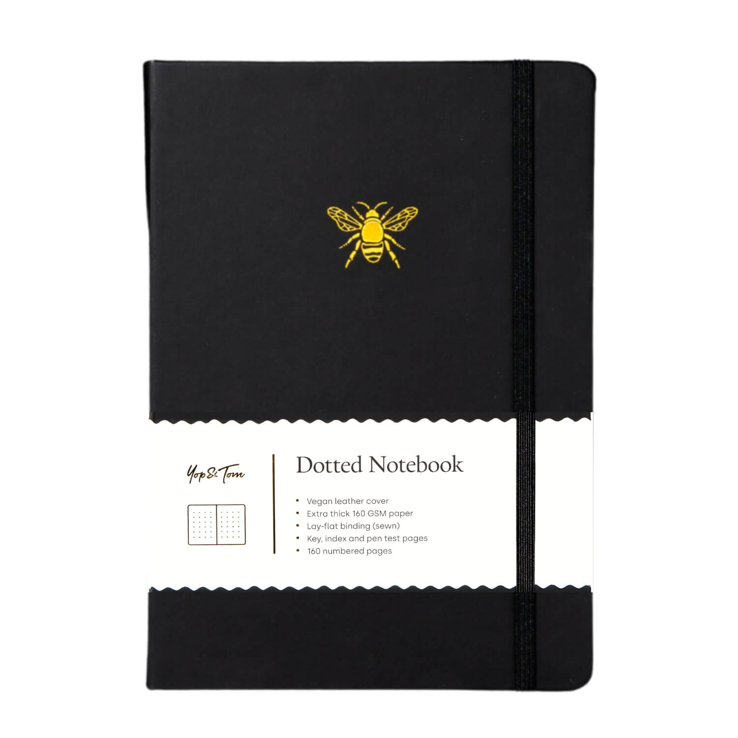 A5 Dotted Notebook - Bee – Yop & Tom USA