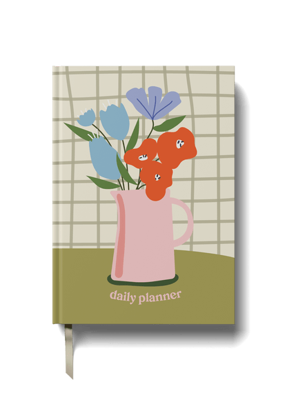 Daily Planner - A5 - Floral Vase