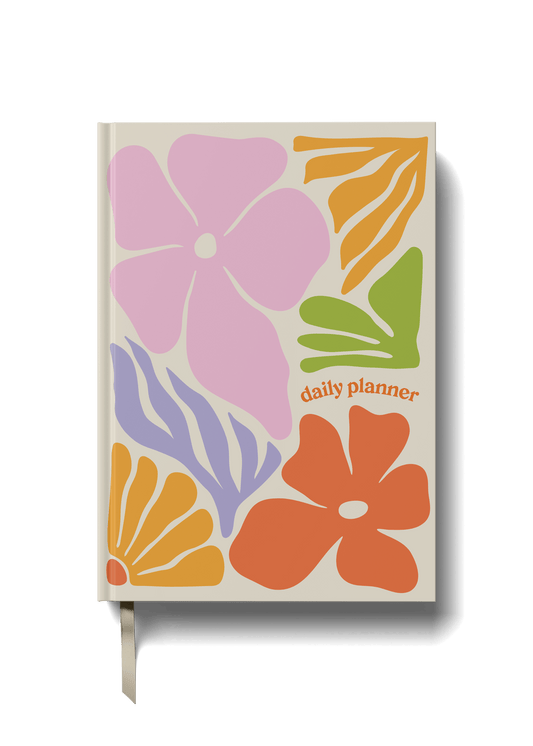 botanical daily planner a5 journal organiser