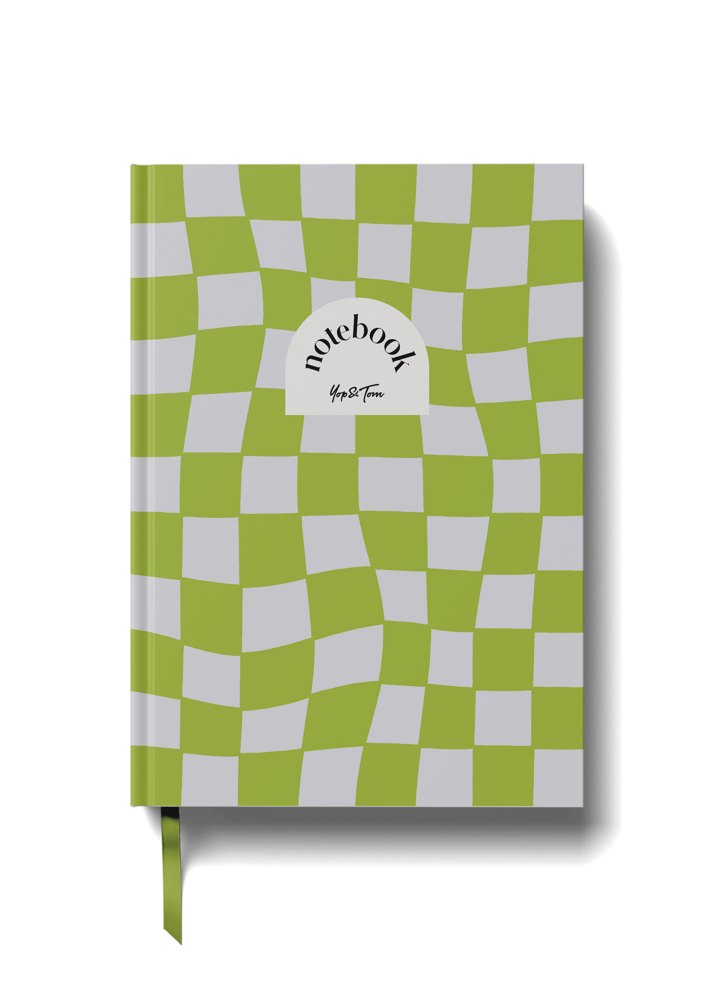 Lined Notebook (A5) - Green Mosaic