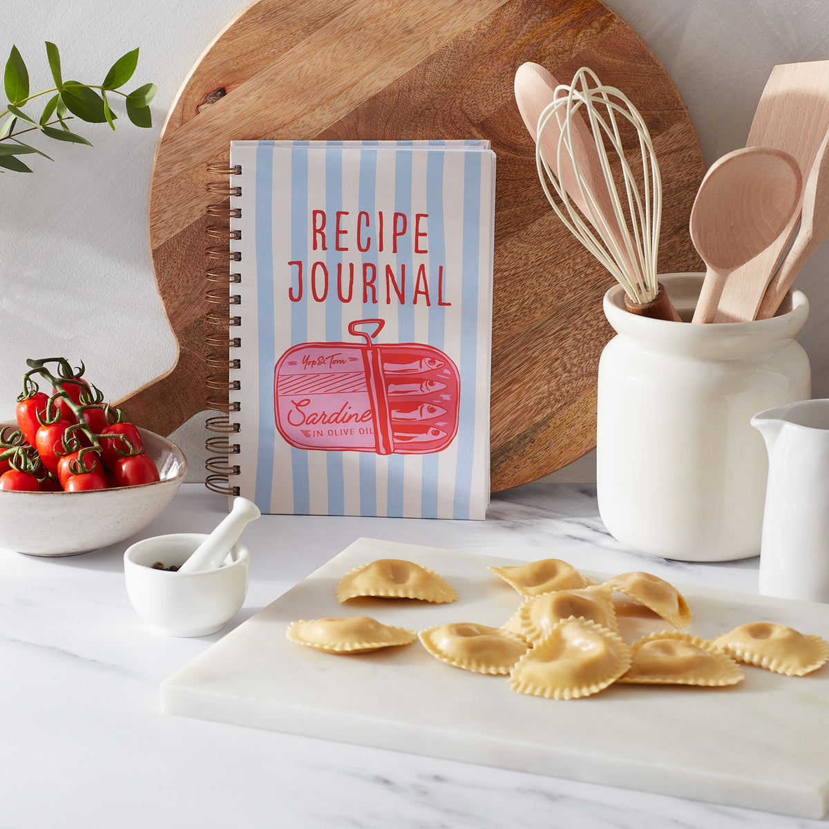 Recipe Journal (A5) - Pink Sardines