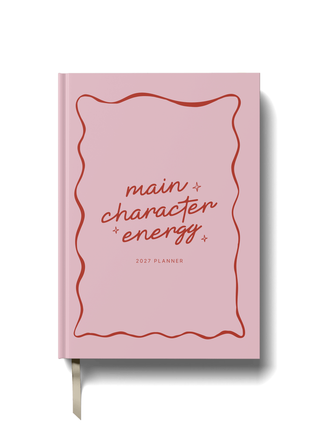 2027 A5 Weekly Planner – Main Character Energy