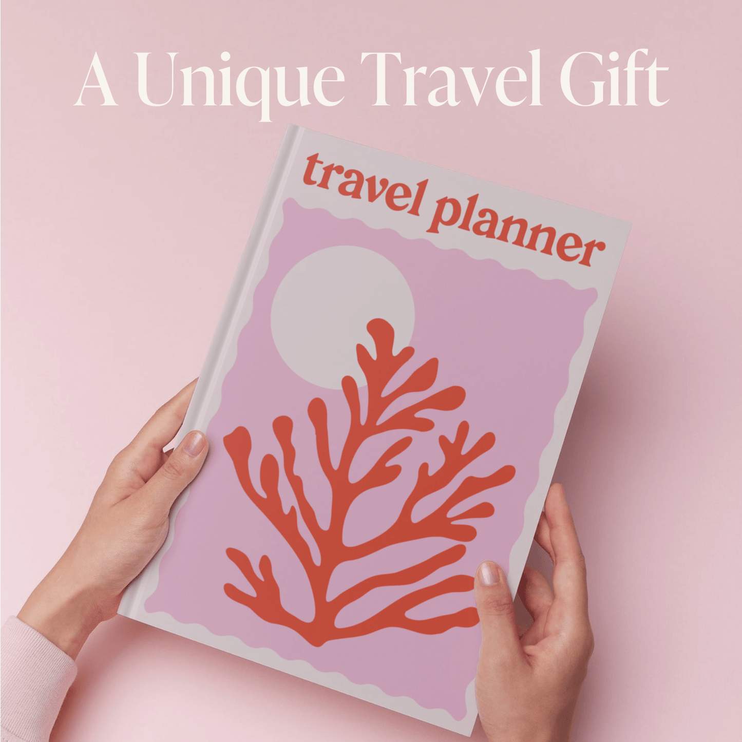 Travel Planner - A5 - Red Coral