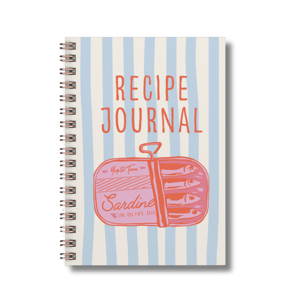 Recipe Journal (A5) - Pink Sardines