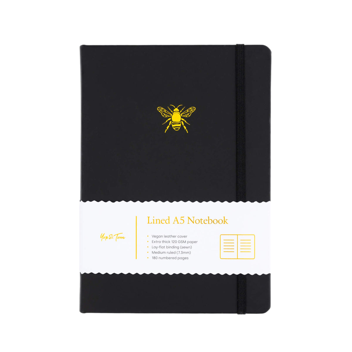 Lined Journal - A5 - Bee