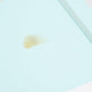 Zoom in on cloud logo of eggshell blue journal