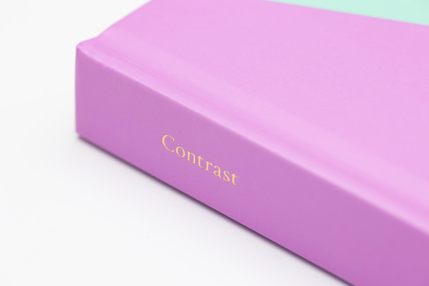 Contrast Lilac & Mint A5 Lined Notebook