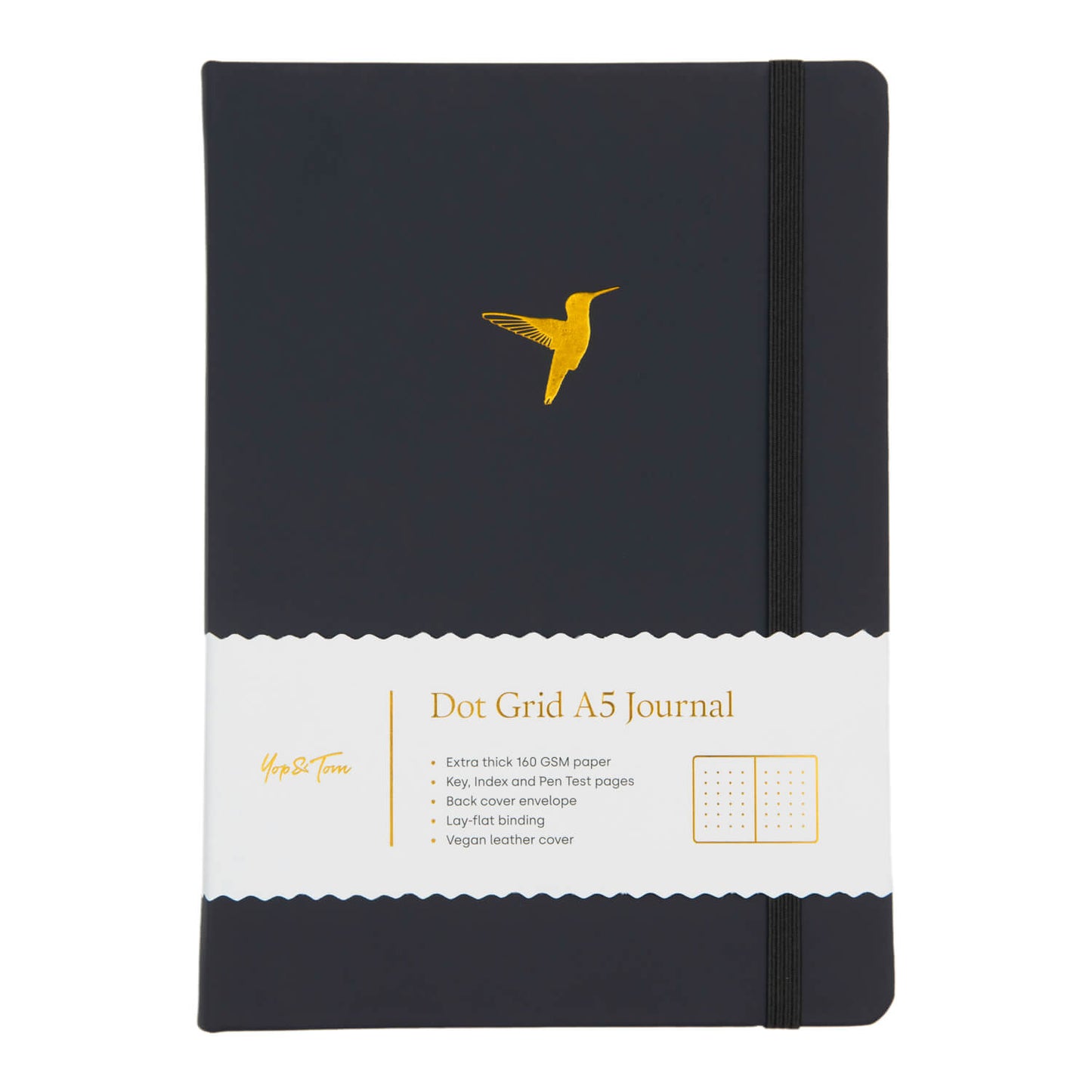 A5 Dot Grid Journal - Hummingbird