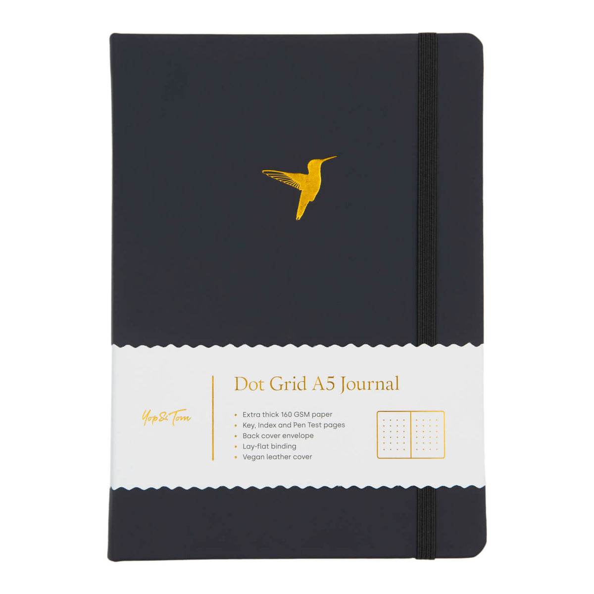 A5 Dotted Notebook - Hummingbird